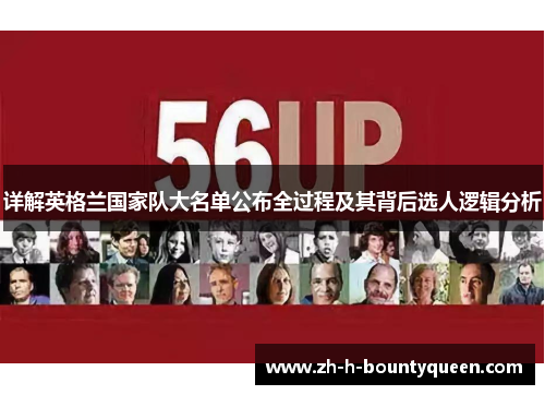 详解英格兰国家队大名单公布全过程及其背后选人逻辑分析